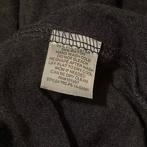 Tresics charcoal gray lightweight hoodie top - Picture 5 of 5